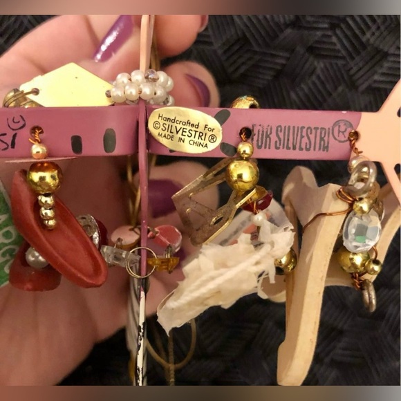 Silvestri Fanciful Flight ZEBRA SHOPPER Ornament by Karen Rossi NEW - Picture 12 of 13